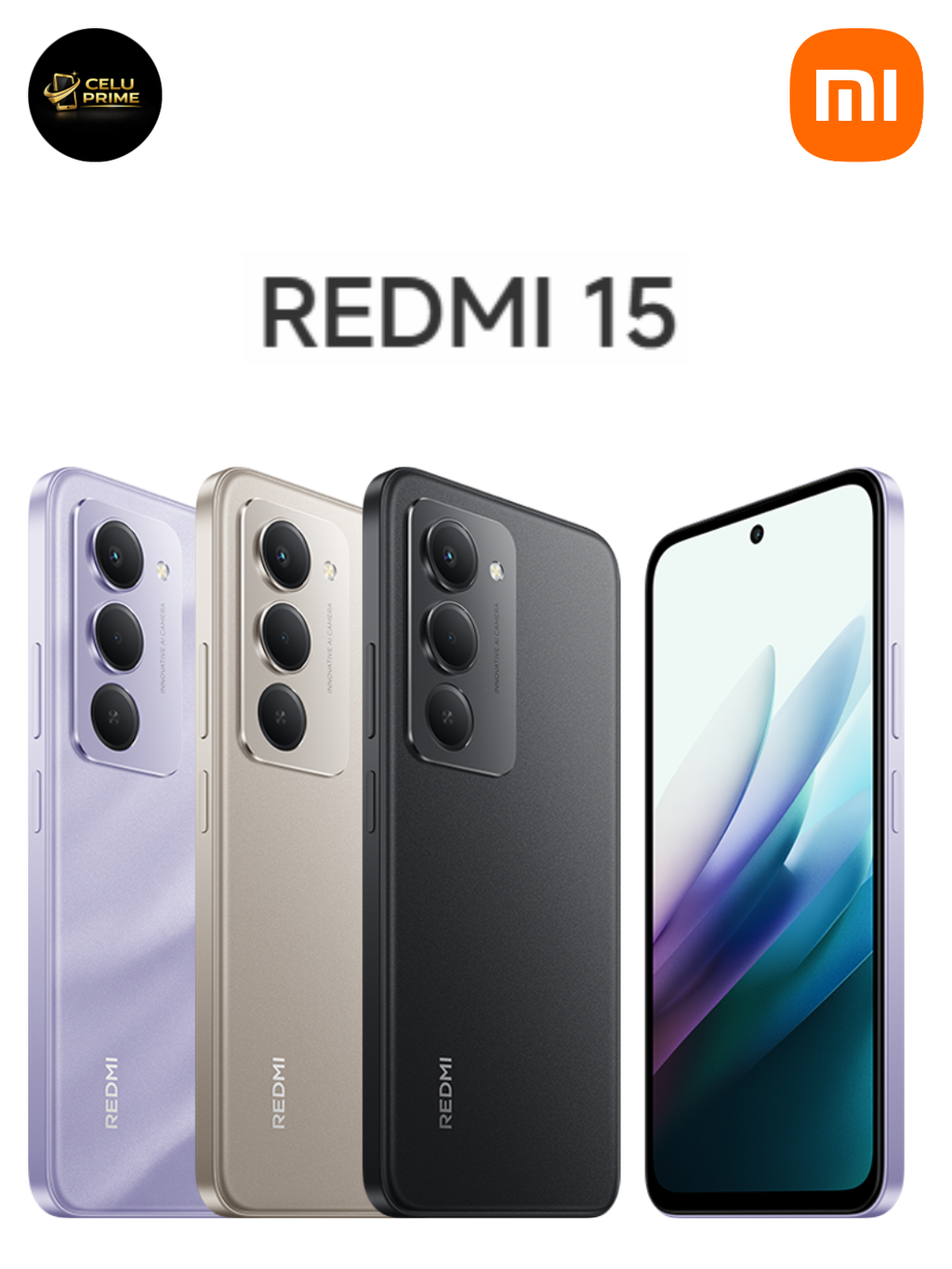 XIAOMI Redmi 15 256GB + 8GB