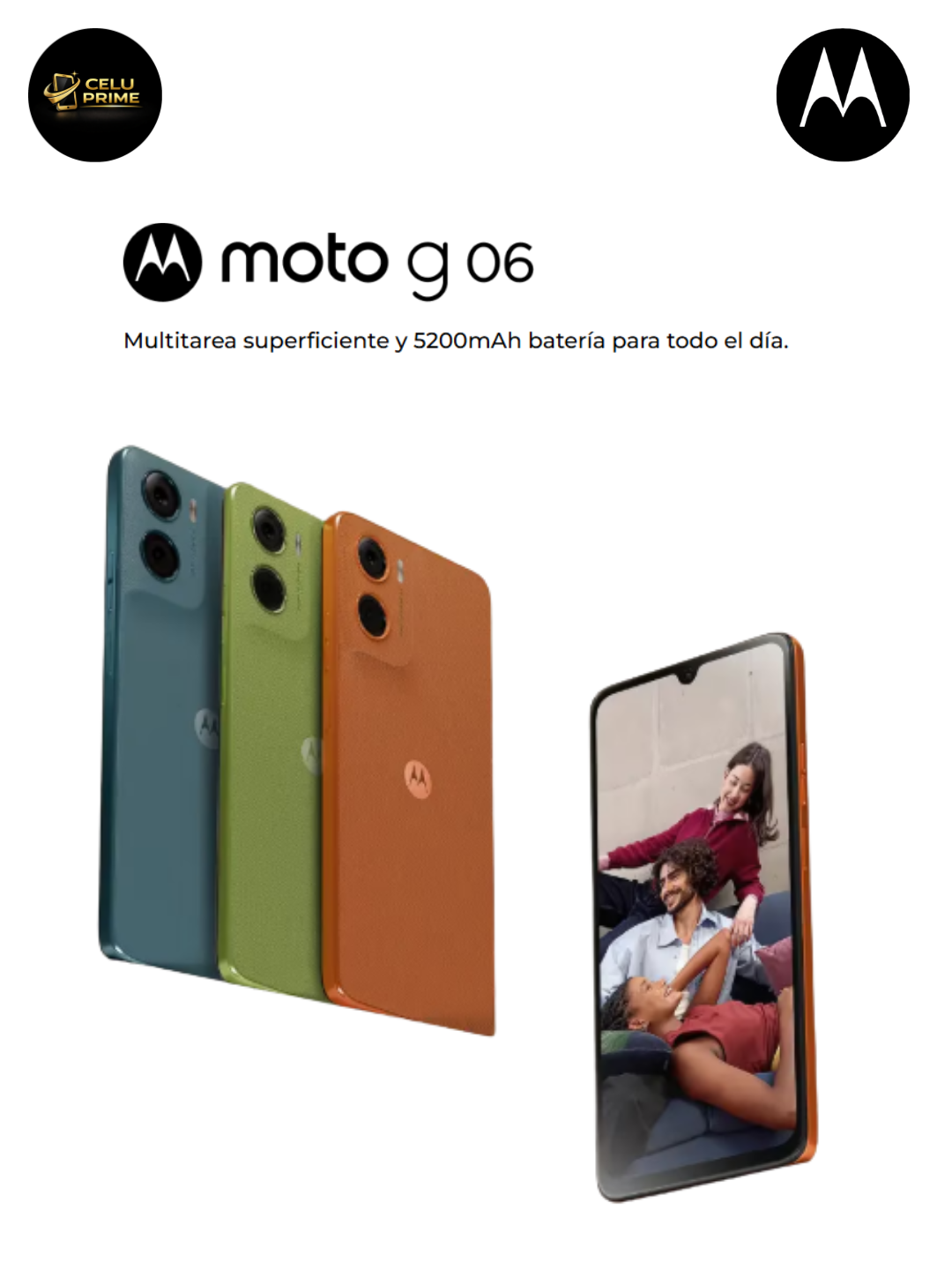 MOTOROLA G06 256GB + 4GB
